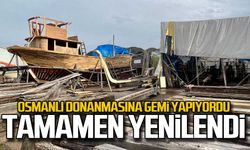 Osmanlı donanmasına gemi yapılan tersane yerine modern atölye