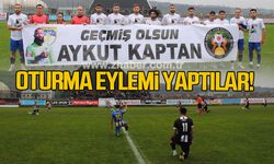 Oturma eylemi yaptılar!