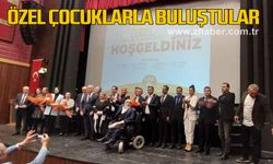 Özel çocuklarla buluştu