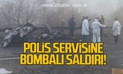 Diyarbakır'da polis servisine bombalı saldırı!