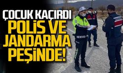 Çocuk kaçırdı... Polis ve jandarma peşinde!