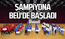 Şampiyona BEÜ'de Başladı
