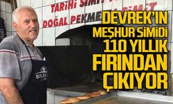 Devrek'in meşhur simidi 110 yıllık tarihi fırından çıkıyor.
