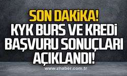 KYK burs ve kredi başvuru sonuçları açıklandı!
