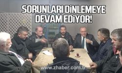 MHP sorunları dinlemeye devam ediyor!