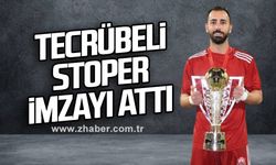 TECRÜBELİ STOPER İMZAYI ATTI