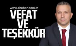 Tayfun Demir'den vefat ve teşekkür