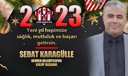 Başkan Sedat Karagülle'den yeni yıl mesajı