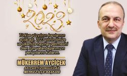 Mükerrem Ayçiçek'den yeni yıl mesajı