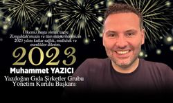 Muhammet Yazıcı yeni yılı kutladı