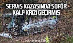 Büşra'nın öldüğü okul servisi kazasında şoför, kalp krizi geçirmiş