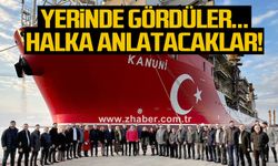 Yerinde gördüler… Halka anlatacaklar!