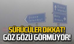 Sürücüler dikkat! Göz gözü görmüyor!
