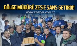 Bölge müdürü ZES'e şans getirdi: 5-0!