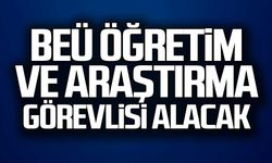 Zonguldak Bülent Ecevit Üniversitesi öğretim ve araştırma görevlisi alacak