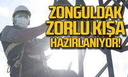 Zonguldak zorlu kışa hazırlanıyor!