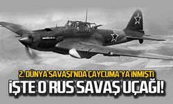 2. Dünya Savaşı’nda Çaycuma’ya inmişti... İşte o Rus savaş uçağı!