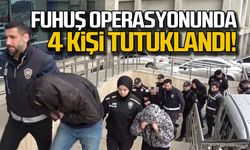Fuhuş operasyonunda 4 tutuklama!