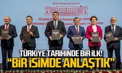 Ahmet Davutoğlu'ndan ortak aday açıklaması "bir anlamda ilk olacak"