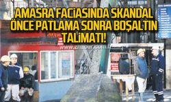Amasra faciasında skandal... Önce patlama sonra boşaltın talimatı!