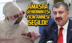 Maden Şehidinin Eşi Yılın Annesi Seçildi