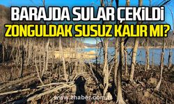 Barajda sular çekildi… Zonguldak susuz kalır mı?