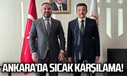 Ankara’da sıcak karşılama!