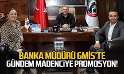 Banka Müdürü GMİS'te... Promosyonu konuştular!