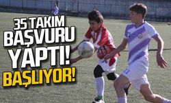 35 takım başvuru yaptı...