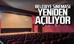 Belediye Sineması yeniden faaliyete başlıyor.