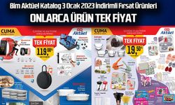 Bim 6 Ocak 2023 Aktüel Kataloğu İndirimli Fırsat Ürünleri Tek Fiyat