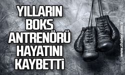 Boks antrenörü Cemal Güven yaşama veda etti