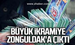 Büyük ikramiye Zonguldak'a çıktı