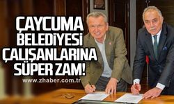 Çaycuma Belediyesi çalışanlarına süper zam!