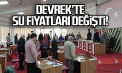 Devrek’te su fiyatları değişti!