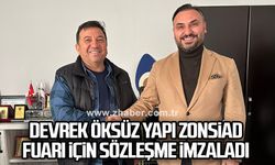 Devrek Öksüz Yapı ZONSİAD fuarı için sözleşme imzaladı