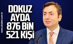 Dokuz ayda 876 bin 521 kişi geldi. Türkiye Avrupa’yı fethediyor!