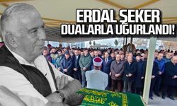 Erdal Şeker dualarla uğurlandı!