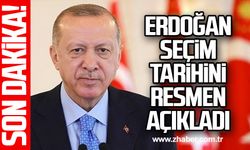 Erdoğan seçim tarihini resmen açıkladı
