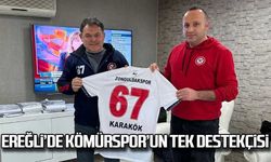 Ereğli'de Kömürspor'un tek destekçisi