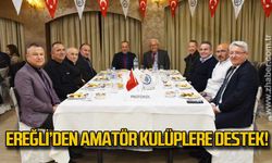 Ereğli'den Amatör Kulüplere destek