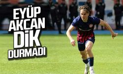 Eyüp Akcan dik durmadı