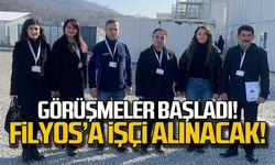 Görüşmeler başladı...Filyos'a işçi alınacak!