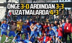 Önce 3-0 ardından 3-3 uzatmalarda 4-3… İşte kazanan!