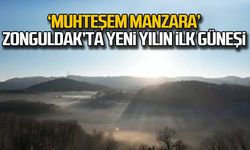 Zonguldak'ta yeni yılın ilk güneşi