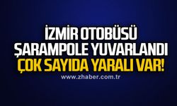 İzmir otobüsü şarampole yuvarlandı. Çok sayıda yaralı var!