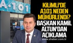 Kilimli'de A101 neden mühürlendi? Başkan Kamil Altun'dan açıklama