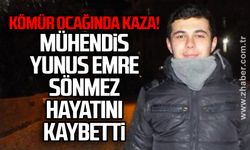 Maden mühendisi Yunus Emre Sönmez hayatını kaybetti