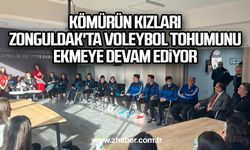 KÖMÜRÜN KIZLARI ZONGULDAK'TA VOLEYBOL TOHUMUNU EKMEYE DEVAM EDİYOR... 