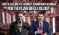 Orta gelirliye yönelik konut kampanyasında detaylar belli oldu